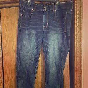 American Eagle Crop Jeans Size 14